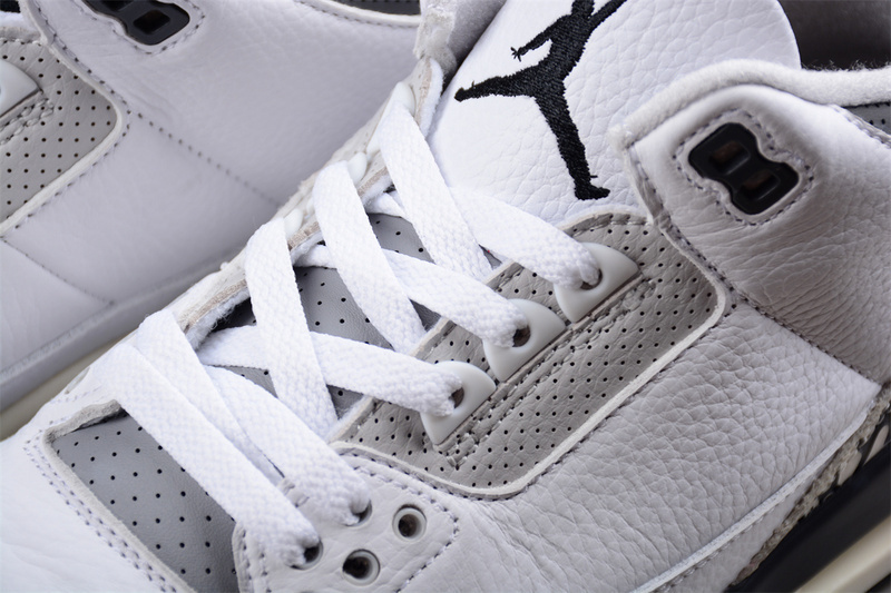 jordan 3 340 DX6665 100 AIR JORDAN 3 RETRO GS WHITE BLACK IRON LIGHT ASH GREY SAIL CE... FD2B