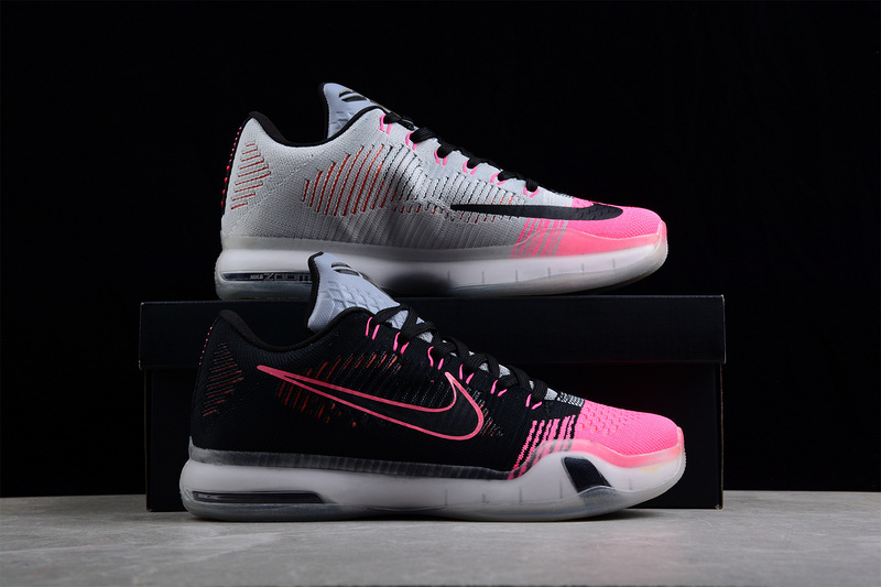 kobe 360 747212 010 KOBE 10 ELITE MAMBACURIAL BLACK BLACK WOLF GREY PINK FLASH MAN 40 46 CD45
