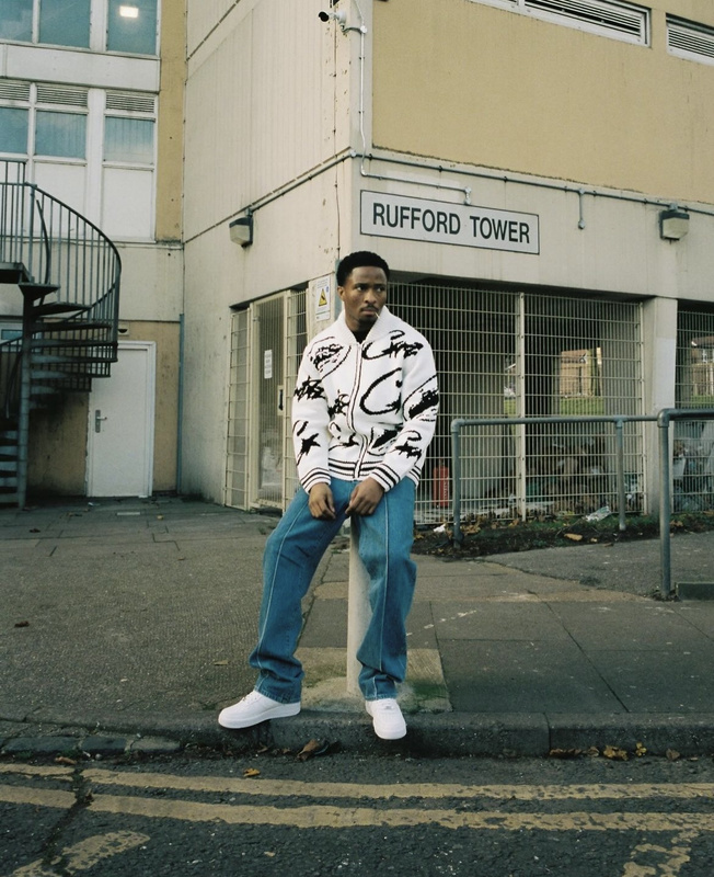 goat 265 heavy knit jacquard sweater1023