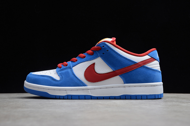 dunk 380 BQ6817 400 SB DUNK LOW DORAEMON WHITE BLUE UNIVERSITY RED WOMAN 36 39 MAN 40 45 011A