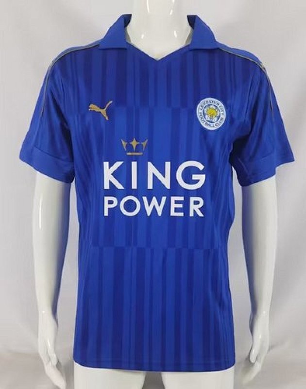 vintage Leicester retro soccer jerseys 2016 17 maglia calcio maillot football camisetas