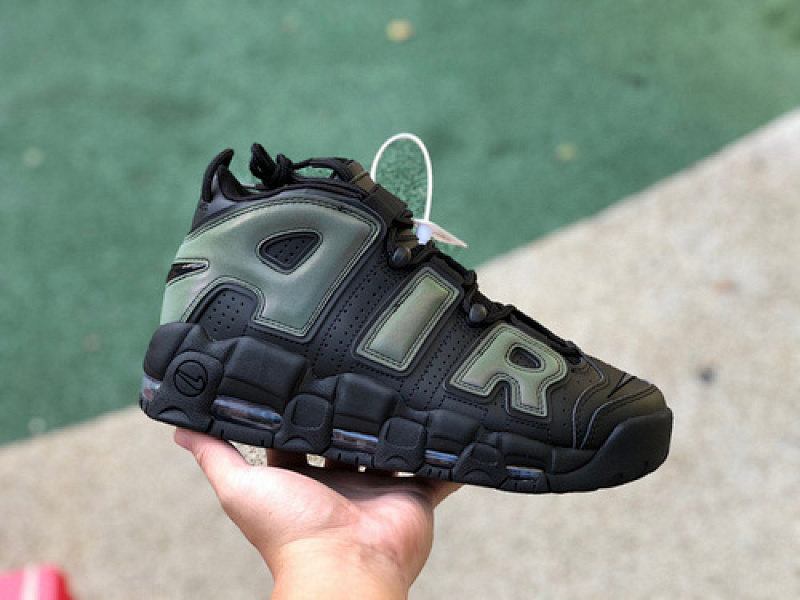 uptempo Air More Uptempo 96 black wolf grey 9552
