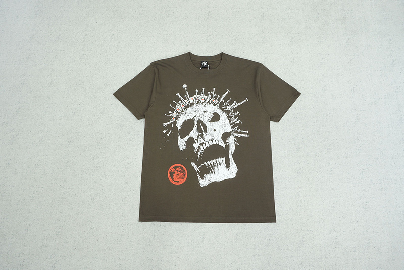 ￥98 Hellstar Studios Globe tee(05AE) hellstar