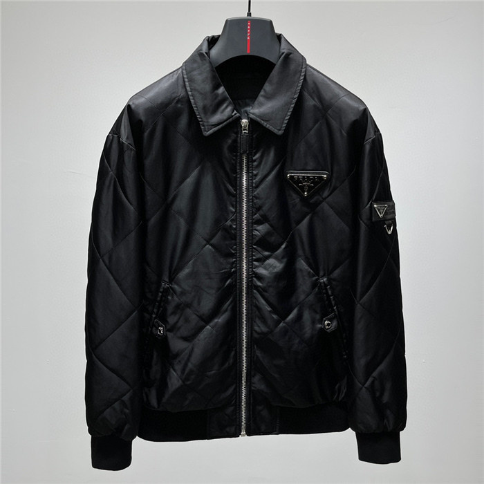 prada 2023fw P ADA Cotton padded Jacket Top VersionF2C1