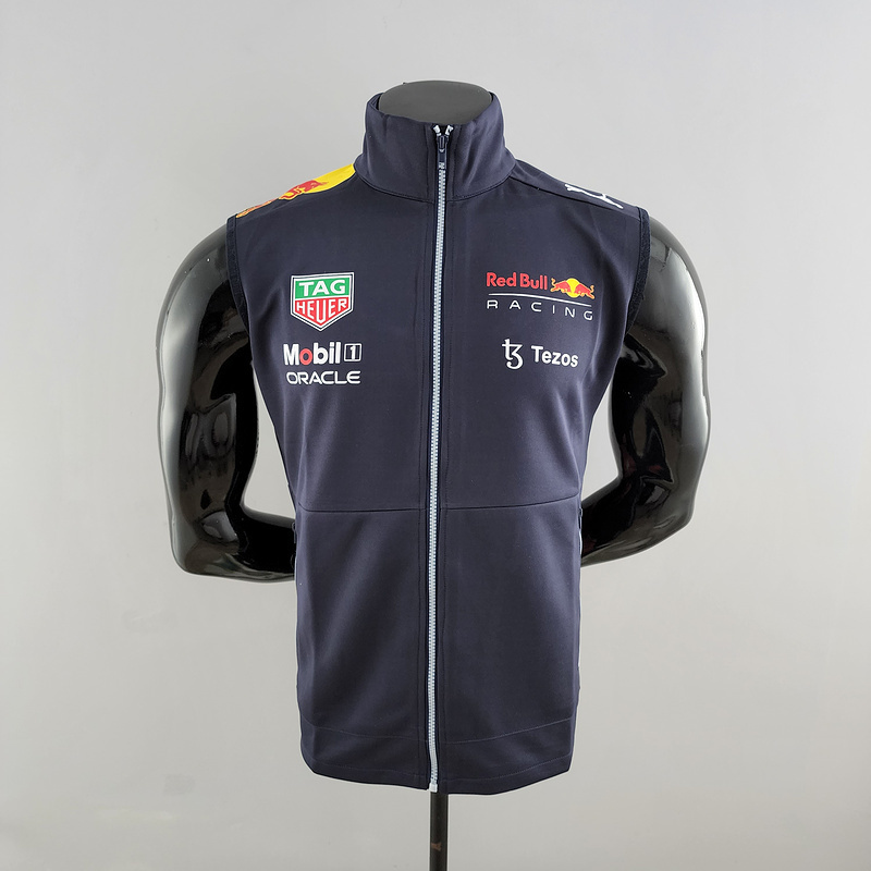 mercedes redbull 22 dark blue with red vest s xxxl3EB3