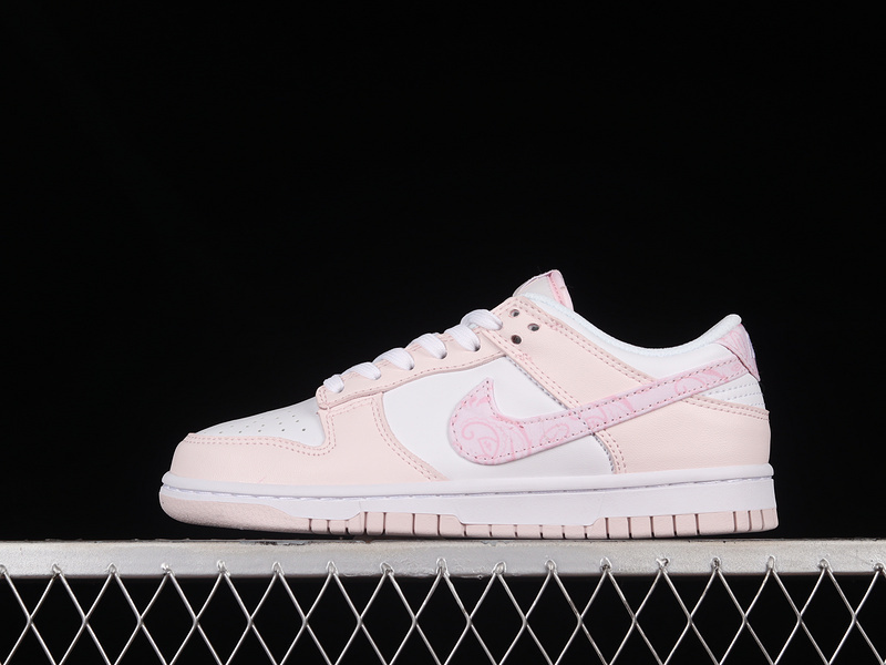 dunk 270 FD1449 100 DUNK LOW WHITE MEDIUM SOFT PINK PEARL PINK WOMAN 36 39 A389