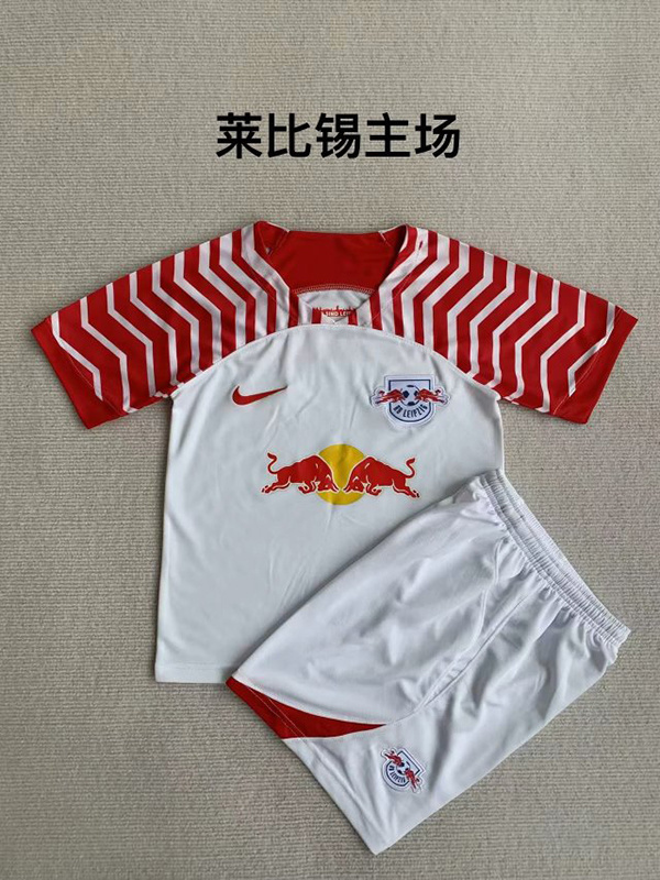 soccer jerseys Cheap Leipzig home kids sets 2023 24 maglia calcio maillot football cami