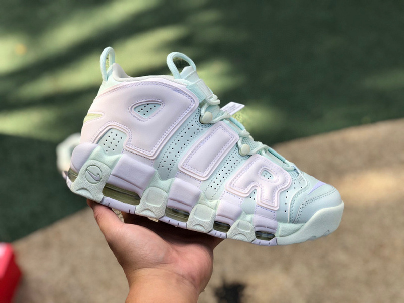 uptempo Air More Uptempo 96 barely green 7FBF