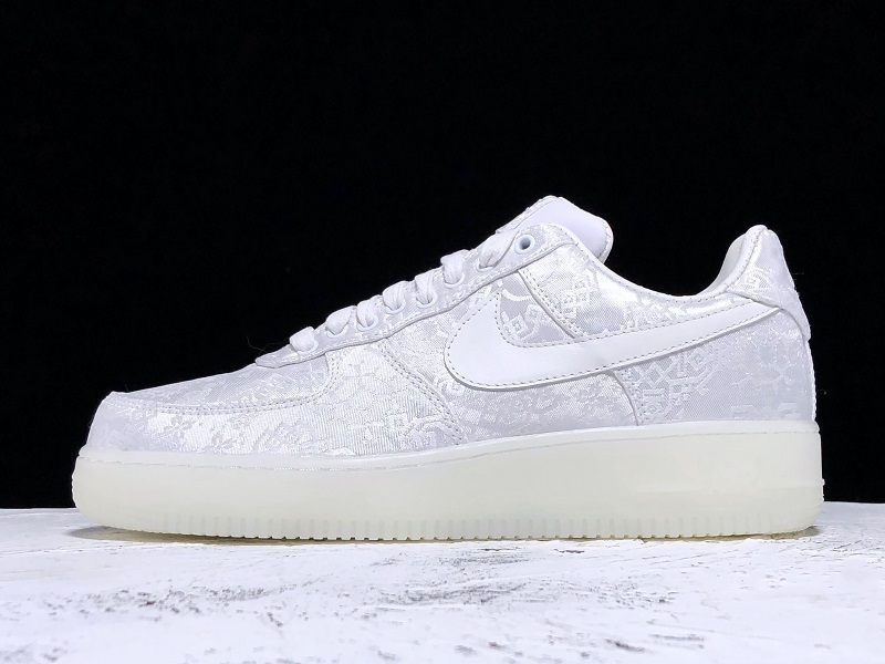 h12 [AO9286-100]-[H12 AIR FORCE 1 LOW PRM X CLOT 1WORLD WHITE∕WHITE∕WHITE] 4238