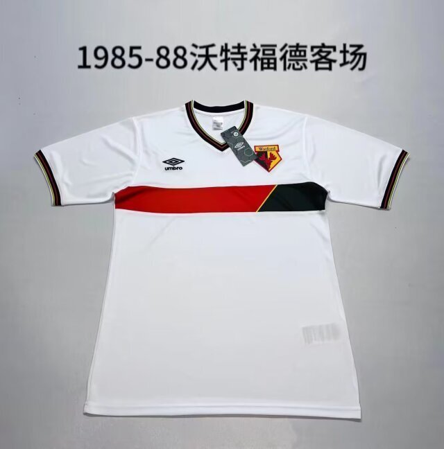 retro jersey Watford retro soccer jerseys 1985 maglia calcio maillot football camisetas futbo