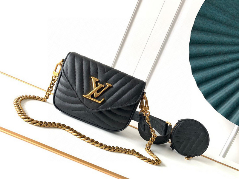 shoulder bag Lv new wave chain bag M56466 M56461 Multi Pochette New WaveB7CB