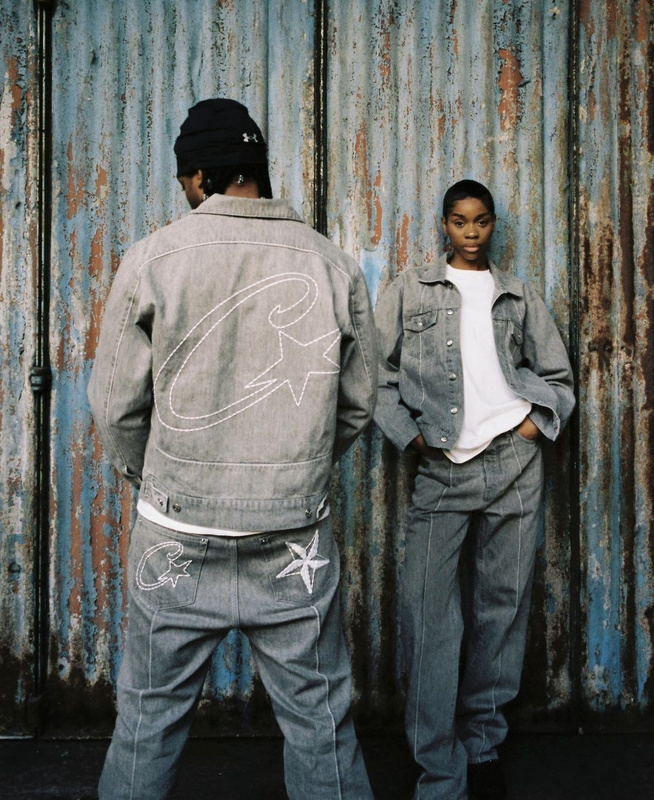 goat 265 c star denim jacket greyB119