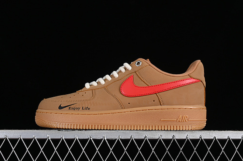 air force 1 320 FZ7372 300 AIR FORCE 1 07 LOW BROWN RED WOMAN 36 39 MAN 40 45 F76E