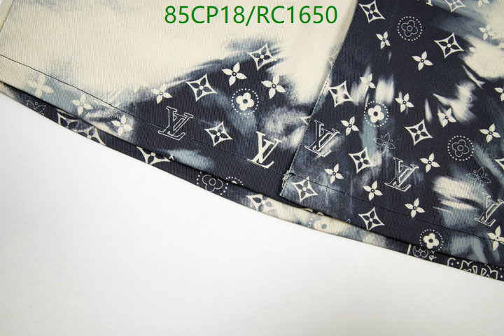 luxury clothes Louis Vuitton Fake clothing LV Code RC1650 E006