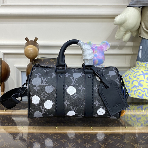 LV x YK Bandoulière Keepall 25 M46406 （230usd））(7246)