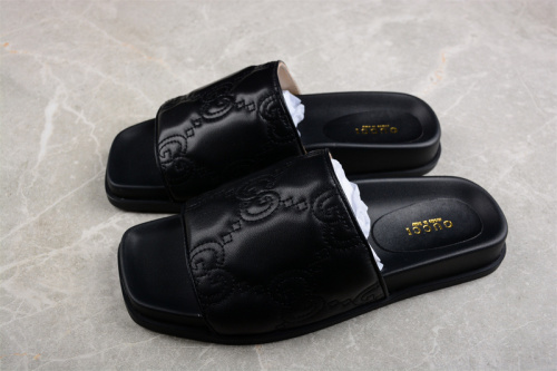 Sandal 【320】[GU﹡CCI SPRING SUMMER SANDALS BLACK∕BLACK∕BLACK]-[WOMAN︰35-39]-[MAN︰40-45] A