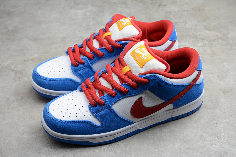 dunk 380 BQ6817 400 SB DUNK LOW DORAEMON WHITE BLUE UNIVERSITY RED WOMAN 36 39 MAN 40 46 7CEB