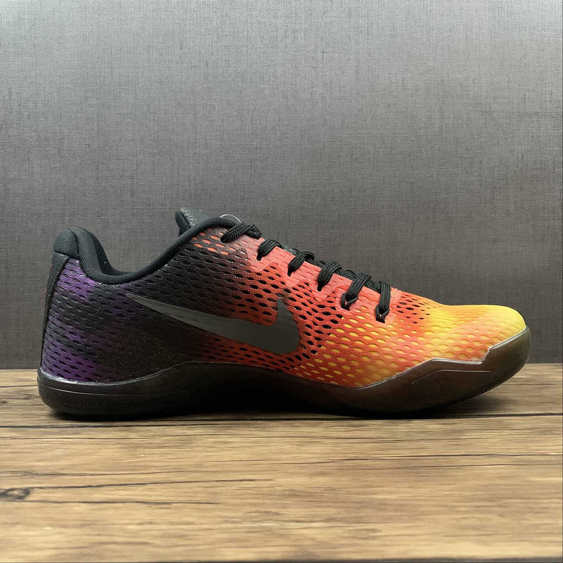 kobe 360 836184 805 KOBE 11 LA SUNSET BLACK BLACK ORANGE MAN 40 46 B2CE