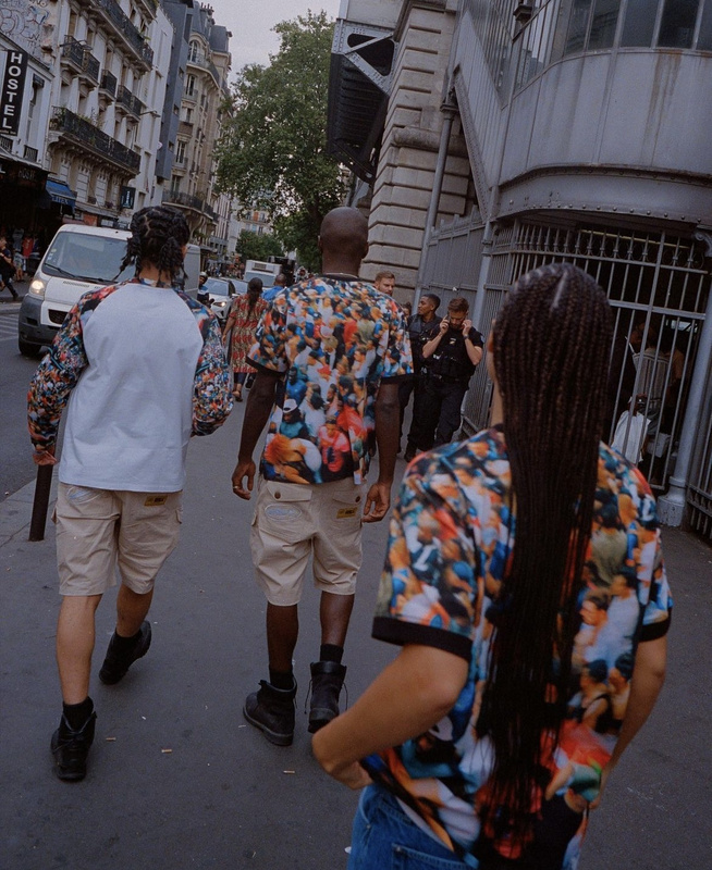 goat 99 Crowd printed long sleeve tee8B1C