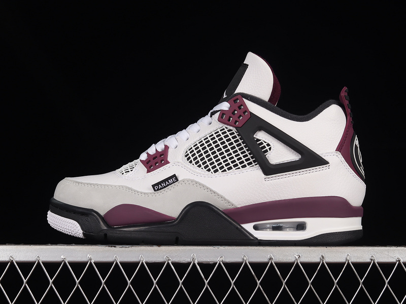jordan 6 530 CZ5624 100 PARIS SAINT GERMAIN X AIR JORDAN 4 RETRO WHITE NEUTRAL GREY BLACK BOR