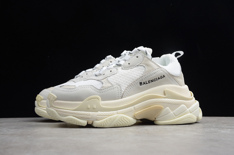 BALENCIAGA TRIPLE S [ECBA700323F]-[TRIPLE S SNEAKER DADSHOE WHITE∕WHITE]-[WOMAN︰35-39]-[MAN︰40
