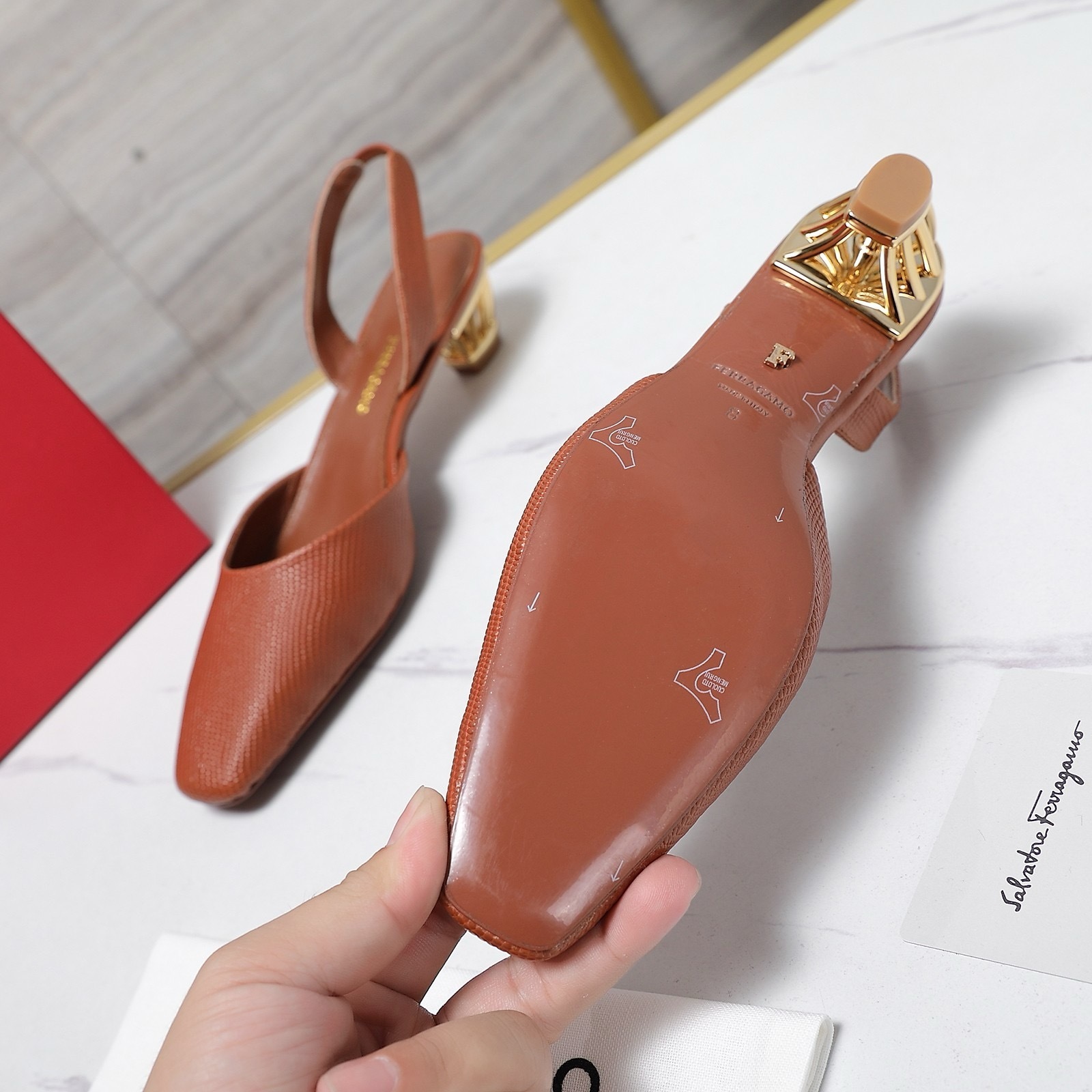 Ferragamo shoes Salvatore Ferragamo shoes size︰eu35-42 0CM∕4.5CM 321630D(B713)