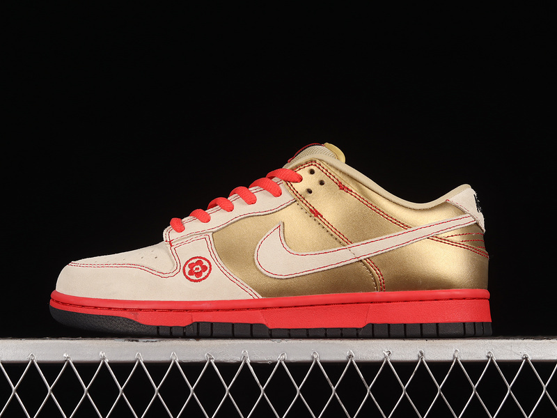 dunk 330 304292 771 DUNK LOW PRO SB MONEY CAT METALLIC GOLD GOLDDUST MAN 39 45 D4A4