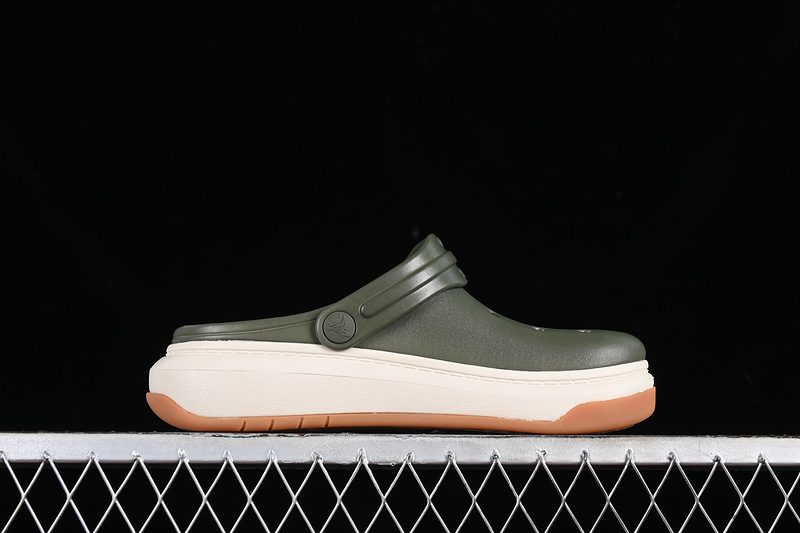 Sandal 【230】[CROCS CROCSBAND FULL FORCE WHITE∕GREEN∕BROWN]-[WOMAN︰36-39]-[MAN︰40-46] 9CB