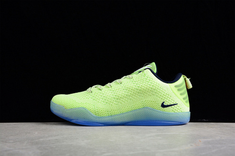 kobe 360 824463 334 KOBE 11 ELITE LOW 4KB GHOST OF CHRISTMAS PAST LIQUID LIME DARK OBSIDIAN 4