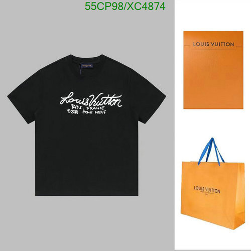 -Louis Vuitton Perfect Quality Designer Replica clothing LV Code︰ XC4874(F190) best