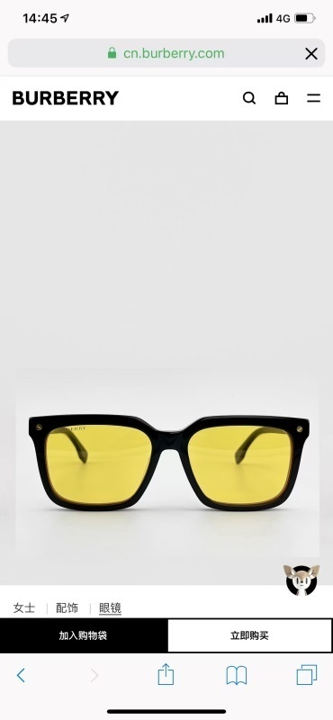 BURBERRY glasses -BURBERRY 00047910