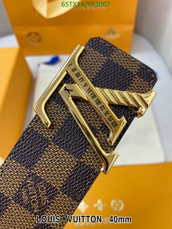 gucci belt Louis Vuitton Premium luxury belts LV Code YP3067 65USD81CB