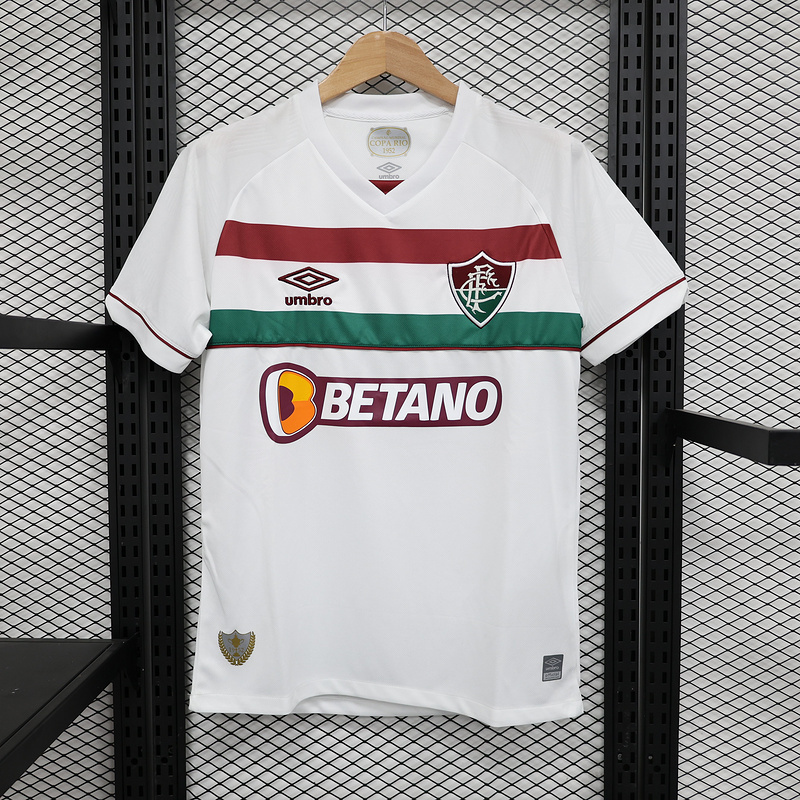 2324 Fluminense Away Soccer Jersey FOOTBALL T-SHIRT MAILLOT De Footbyupoo camisas de time