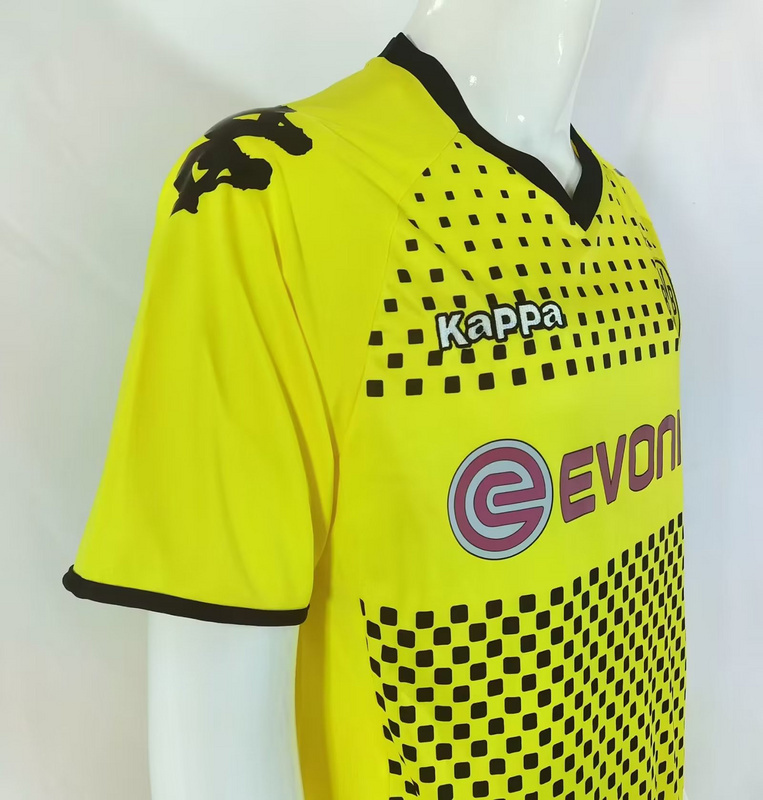 vintage Dortmund retro soccer jerseys 2011 maglia calcio maillot football camisetas fut