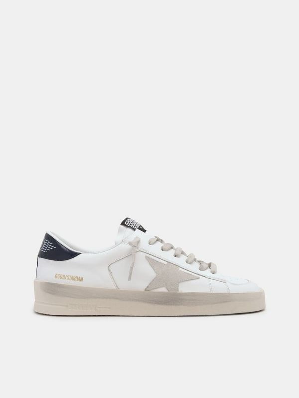 golden goose Black and white Stardan sneakers(A5DC)