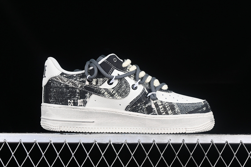 air force 1 340 KS6869 888 AIR FORCE 1 07 LOW WHITE BLACK GREY WOMAN 36 39 MAN 40 45 BDF4