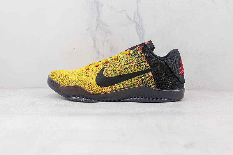 kobe 360 822675 706 KOBE 11 ELITE LOW BRUCE LEE UNIVERSITY GOLD UNIVERSITY RED BLACK MAN 40 4