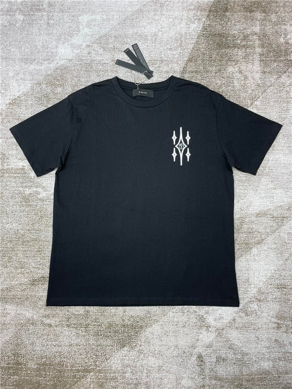 $130 2023ss A﹡iri T Shirt Top Version(847F) amiri clothes