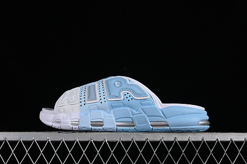 Sandal 【210】[FJ2708-001]-[AIR MORE UPTEMPO SLIDE WHITE∕BLUE]-[WOMAN︰36-39]-[MAN︰40-46] 3