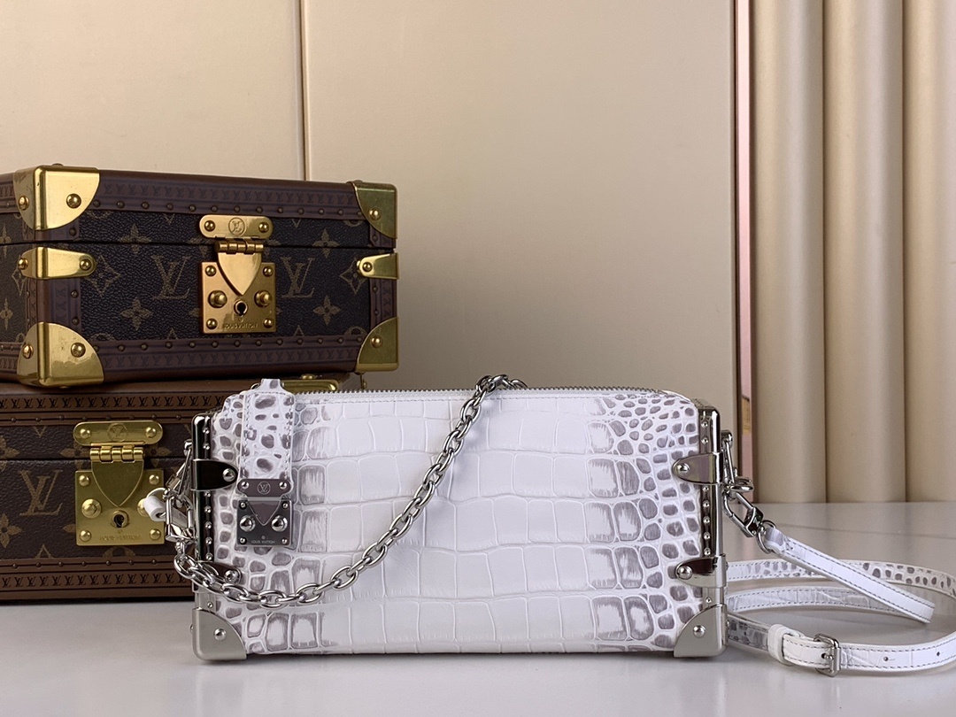 LV-Handbags M25445 White (Alligator)(F469)