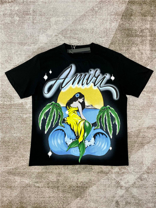 $130 2023ss A﹡iri T Shirt(8514) amiri clothes