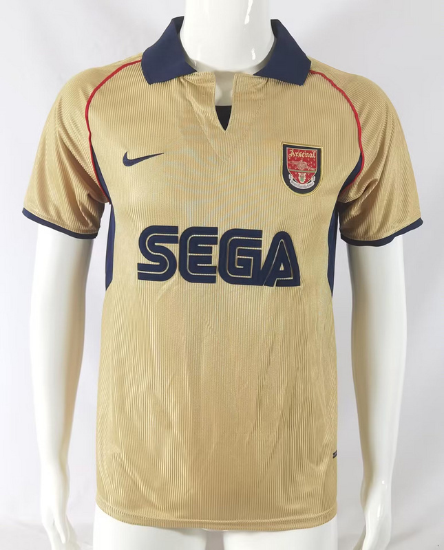 retro jersey ARSENAL RETRO JERSEYS 2001 02 maglia calcio maillot football camisetas fut