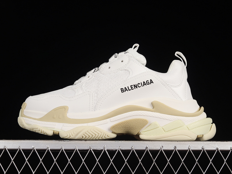 BALENCIAGA TRIPLE S 【450】[W2CA19000]-[BA﹡LEN﹡CIAGA TRIPLE S SNEAKERS WHITE∕WHITE∕BLACK]-[WOMAN