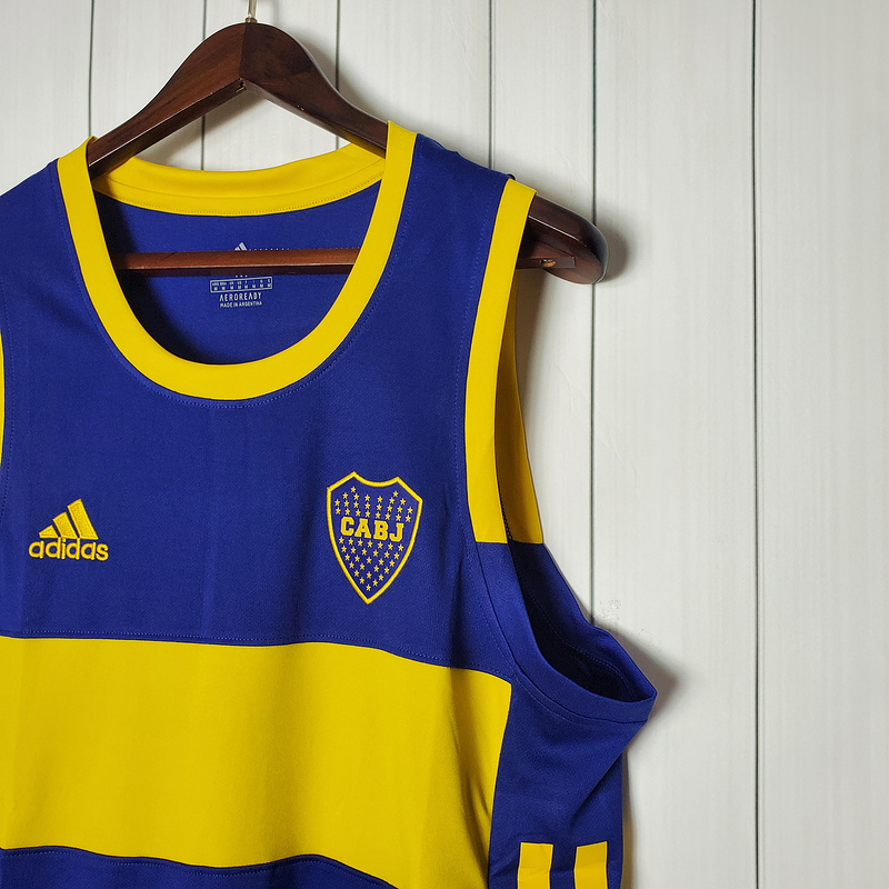 2021 Boca Youth Home Vest Soccer jerseys Leotard Foot Football Shirt(1290) camisas de time