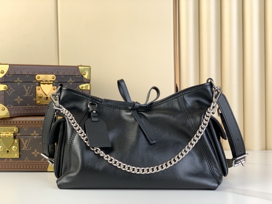 LV-Handbags M24861 (black)(9EC9)