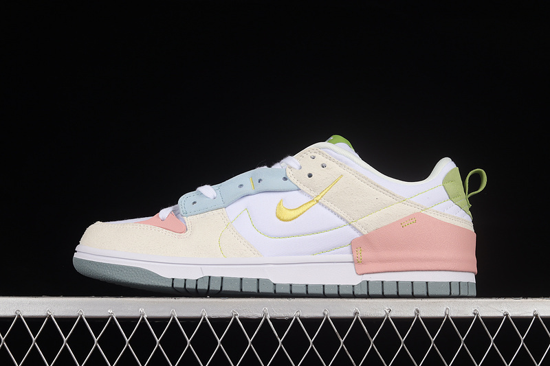 dunk 330 DV3457 100 WMNS DUNK LOW DISRUPT 2 EASTER WHITE TAN ORANGE UNISEX 36 45 D435