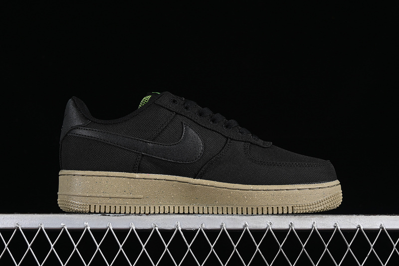 air force 1 280 FJ4160 001 AIR FORCE 1 07 LOW SUSTAINABLE CANVAS PACK BLACK NEUTRAL OLIVE CHL