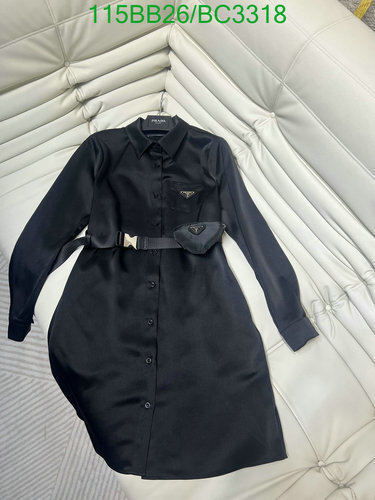Replica Wholesale Prada clothing Code︰ BC3318(7BBE) best sellers