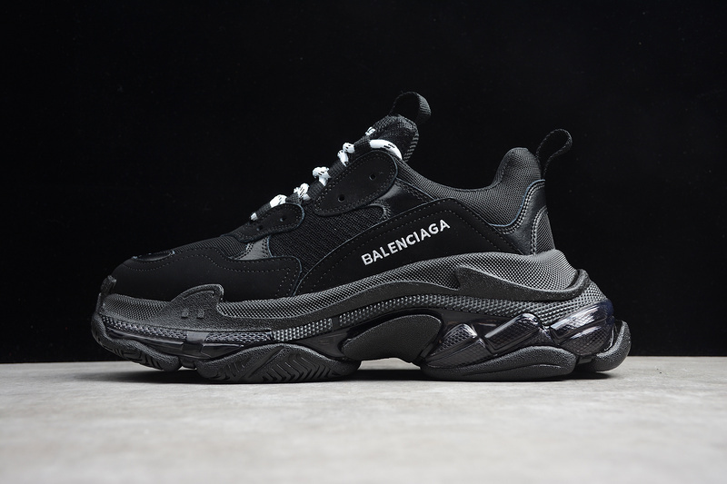 BALENCIAGA TRIPLE S 【340】[TRIPLE S SNEAKER DADSHOE BLACK∕BLACK∕WHITE]-[WOMAN︰36-39]-[MAN︰40-45