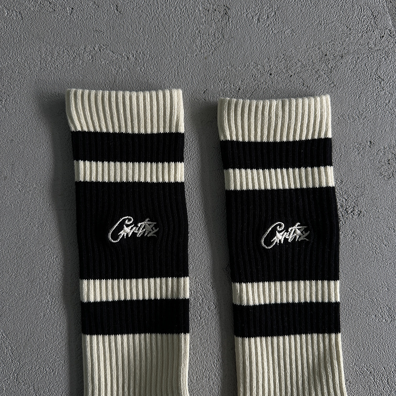 goat 39 stocking black and beige3D8C